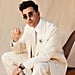 Dan Levy in The Row Cream Suit at 2021 SAG Awards