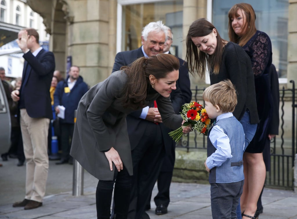 Kate Middleton in Reiss Angel Coat November 2015