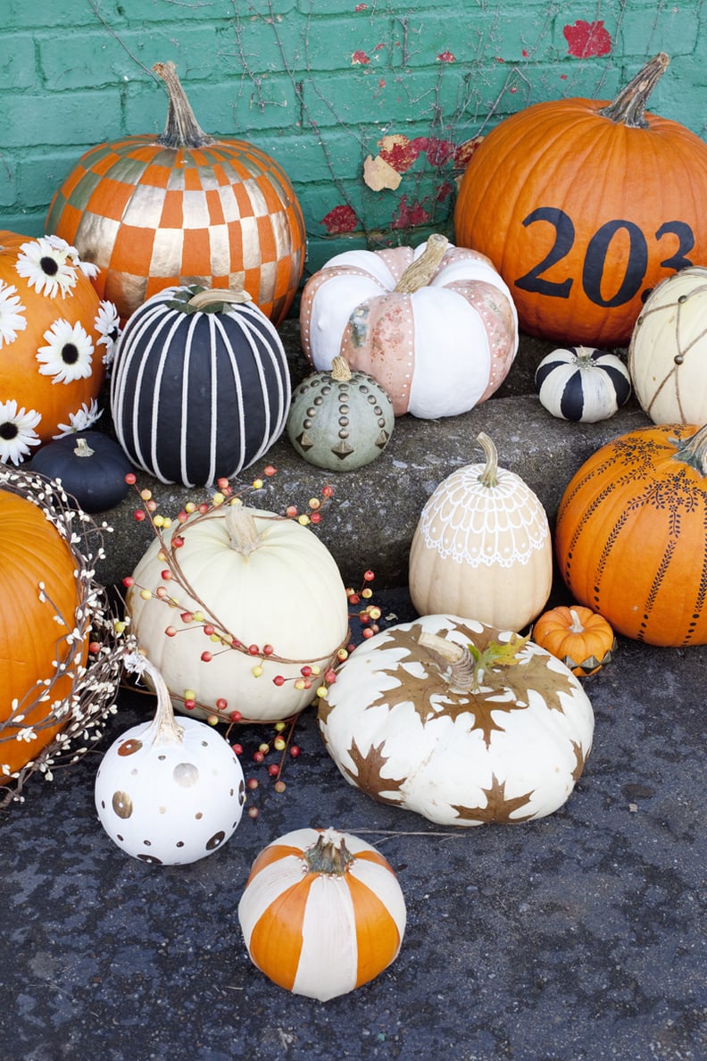 No-Carve Pumpkin Decorating