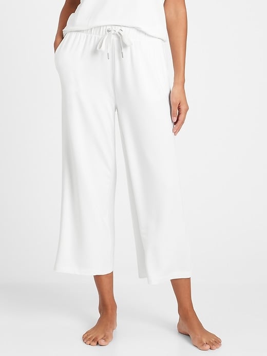 Baby Terry Cropped Lounge Pant | Best Clothes From Banana Republic Under $50 | POPSUGAR Fashion 