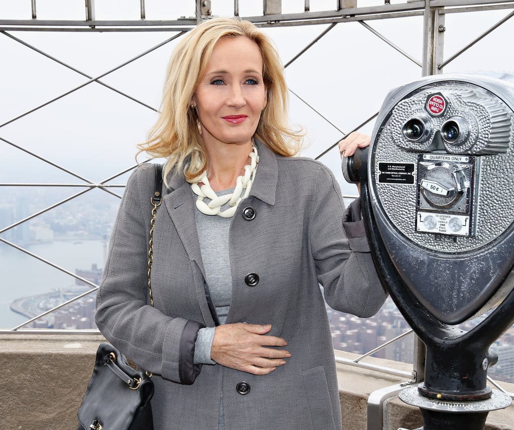 J.K. Rowling visited NYC's Empire State Building on Thursday.