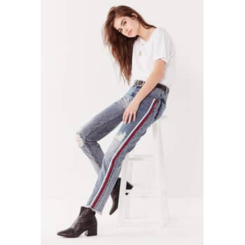Side-Stripe Jeans For 2018