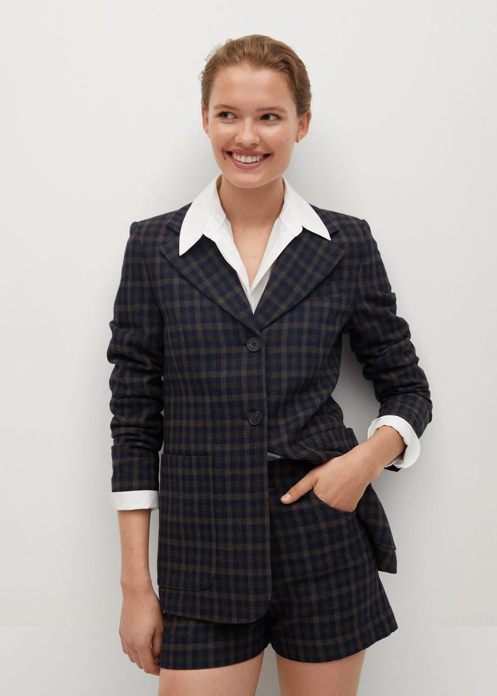 Kamala Harris s Plaid Rag Bone Lexington Blazer POPSUGAR Fashion
