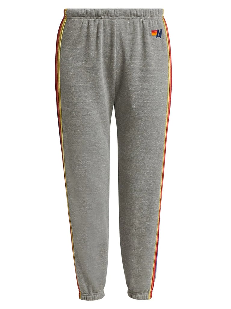 Aviator Nation Velvet Stripe Joggers