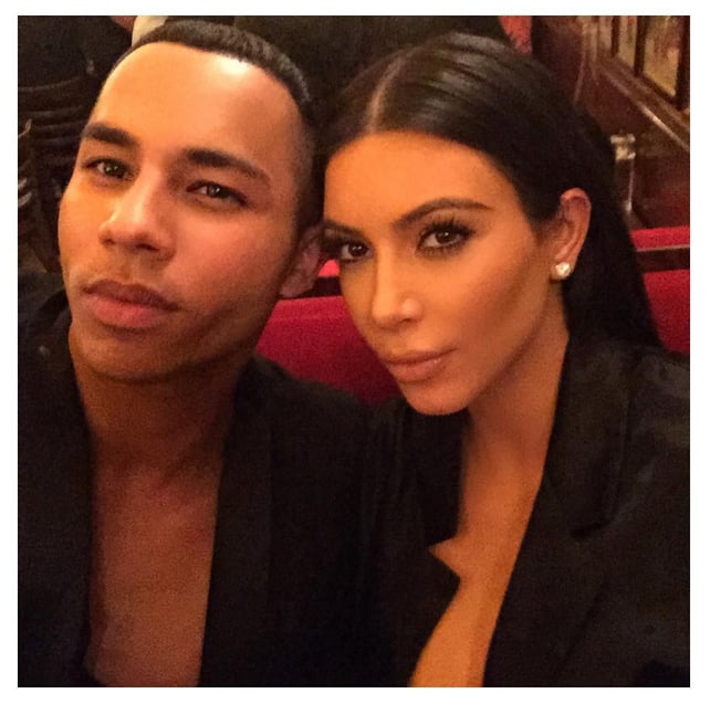 Kim Had Pregnancy Wardrobe Fittings at Balmain