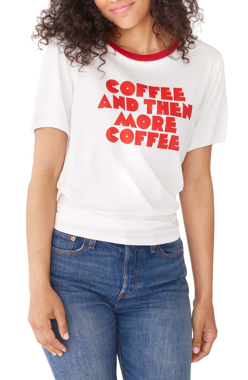 Ban.do Coffee & More Coffee Ringer Tee