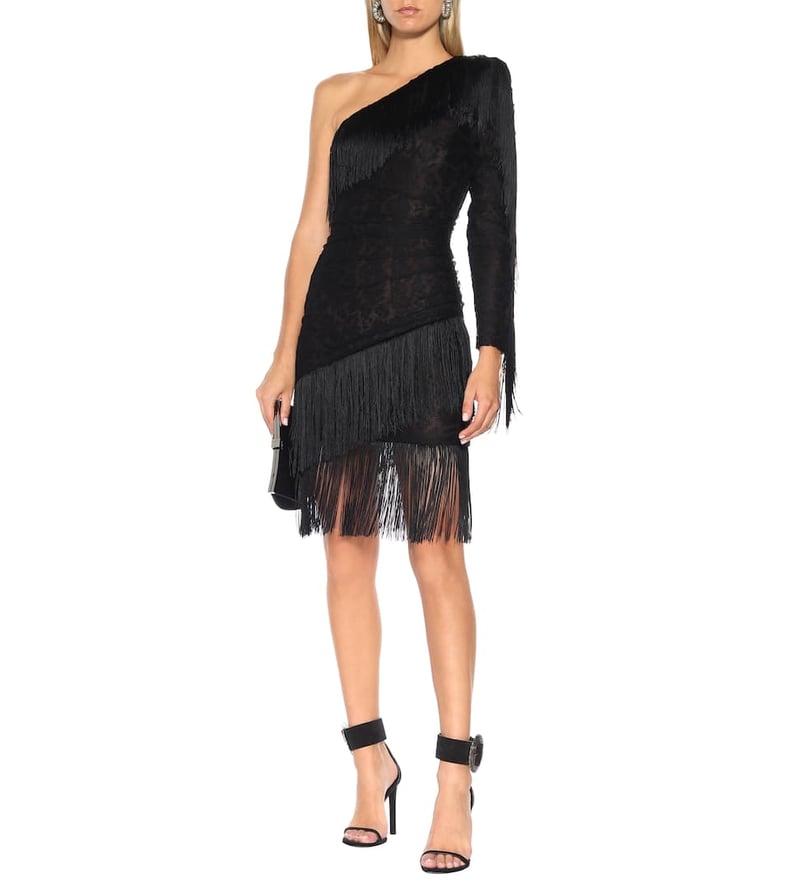 Dundas Fringed Lace Minidress