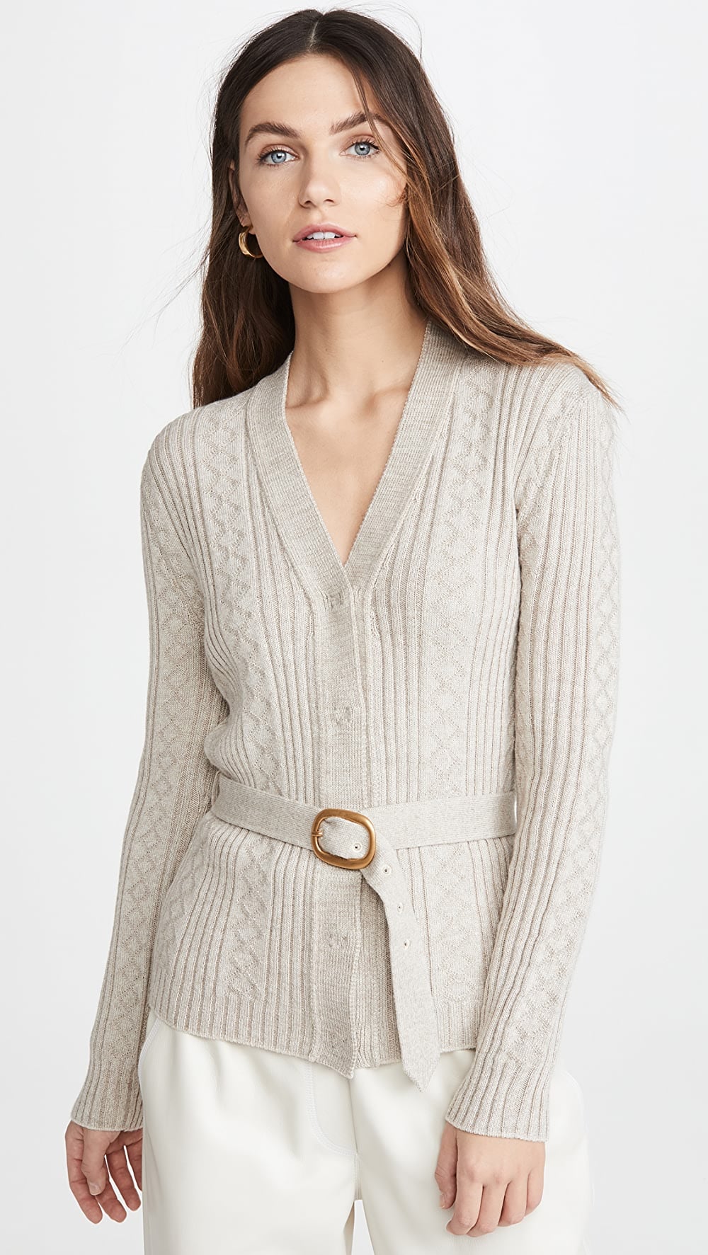 Marc jacobs hot sale cable knit cardigan