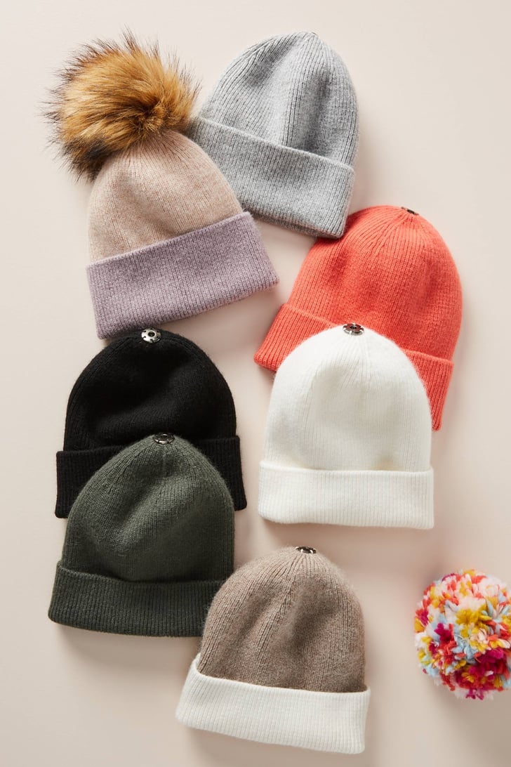 Pick-a-Pom Ribbed Beanie Base | Shop 