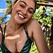 Iskra Lawrence Wearing Palm Tree Print Bikini