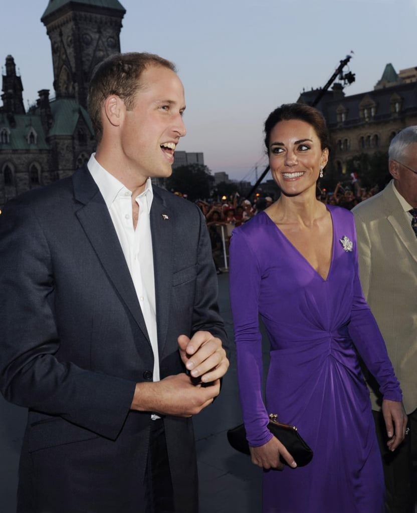 Kate Middleton and Prince William were glowing as they toured Canada in July 2011.