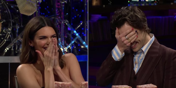 Watch Harry Styles And Kendall Jenner Play Spill Your Guts Popsugar Celebrity Uk