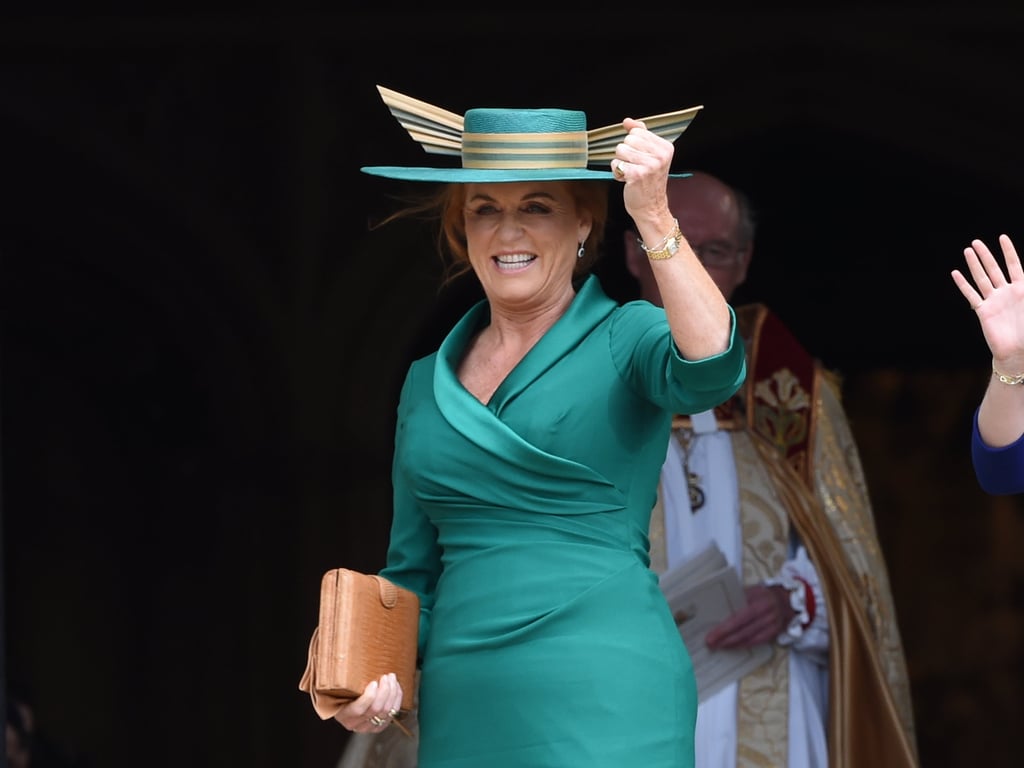 Sarah Ferguson Hat at Princess Eugenie's Wedding Reactions