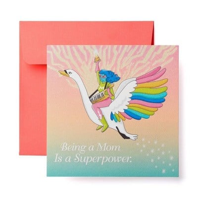 Humorous Superpower Mother's Day Card