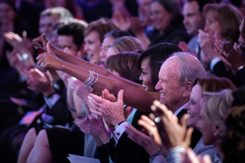 Michelle Obama With Kids at White House Talent Show 2016
