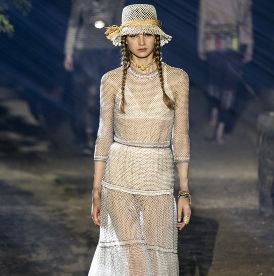 straw hat dior