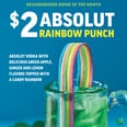 Applebee's New $2 Punch Is Bright Green — With a Gummy Rainbow on Top!