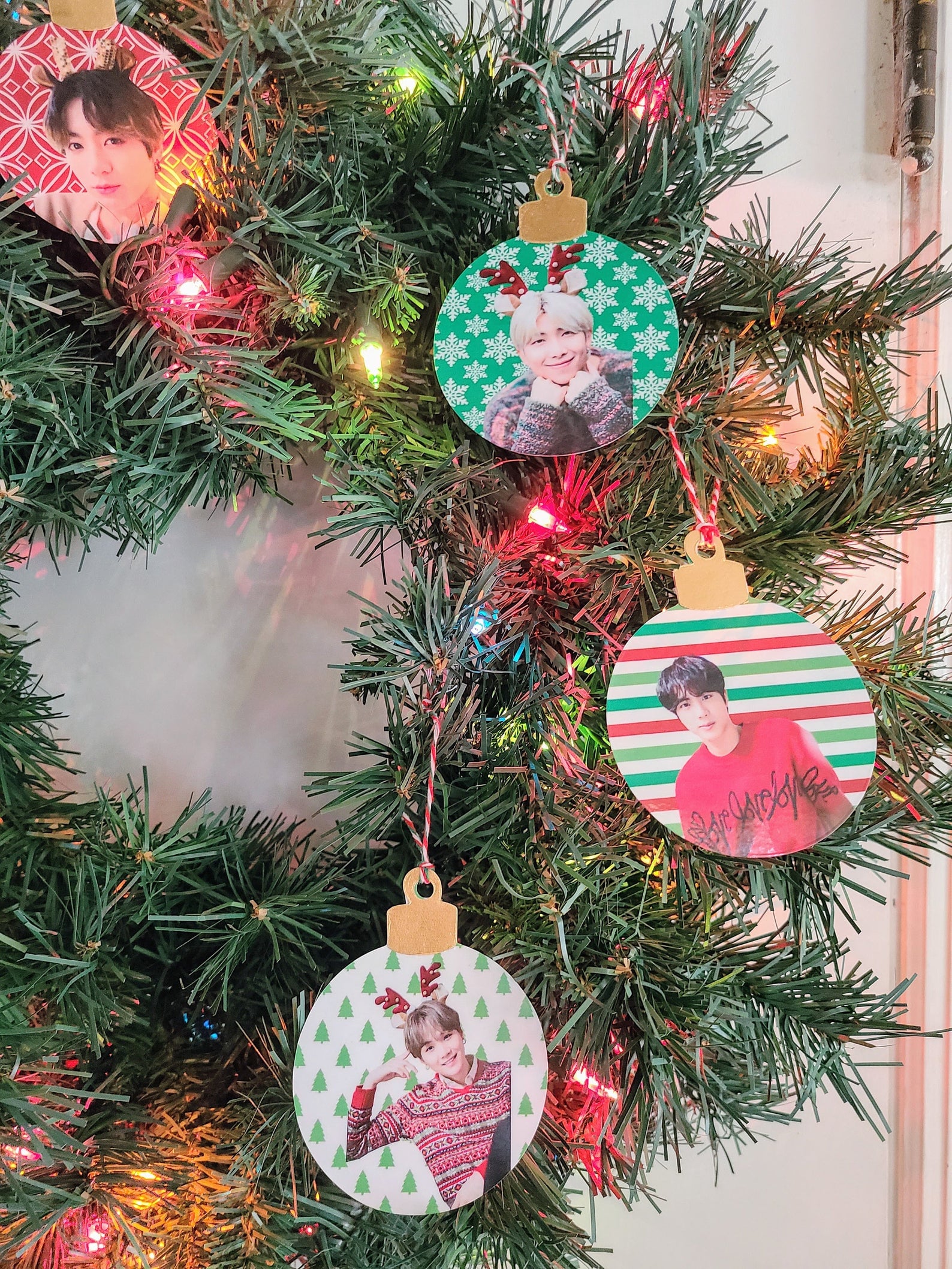 Bts Christmas 2022 Bts Christmas Ornaments/Tags | Make A Bts Fan's Holidays Bright With One Of  These Bts Christmas Ornaments | Popsugar Home Photo 15