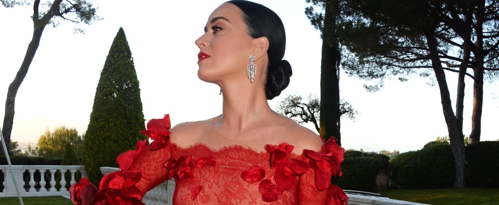 Katy Perry and Orlando Bloom at amfAR Gala in Cannes 2016