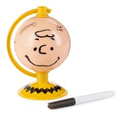 Peanuts Charlie Brown dry-erase memo globe
