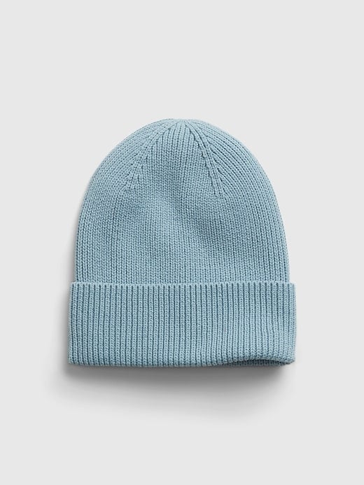 Gap Organic Cotton Ribbed Beanie
