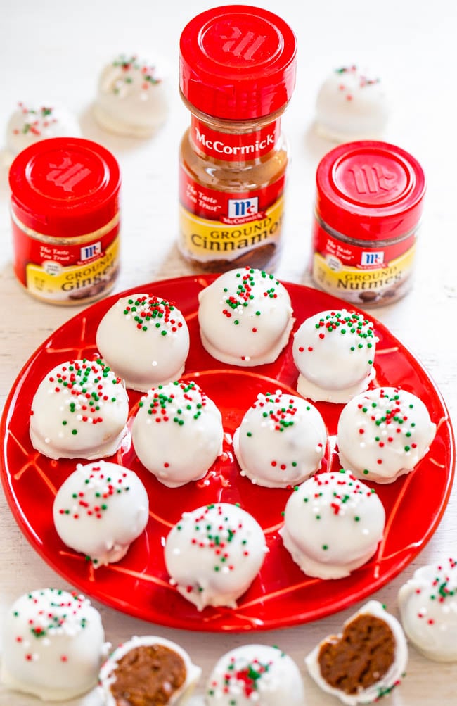 Gingerbread Truffles