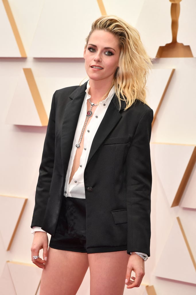 Kristen Stewart's Chanel Shorts Suit at the 2022 Oscars