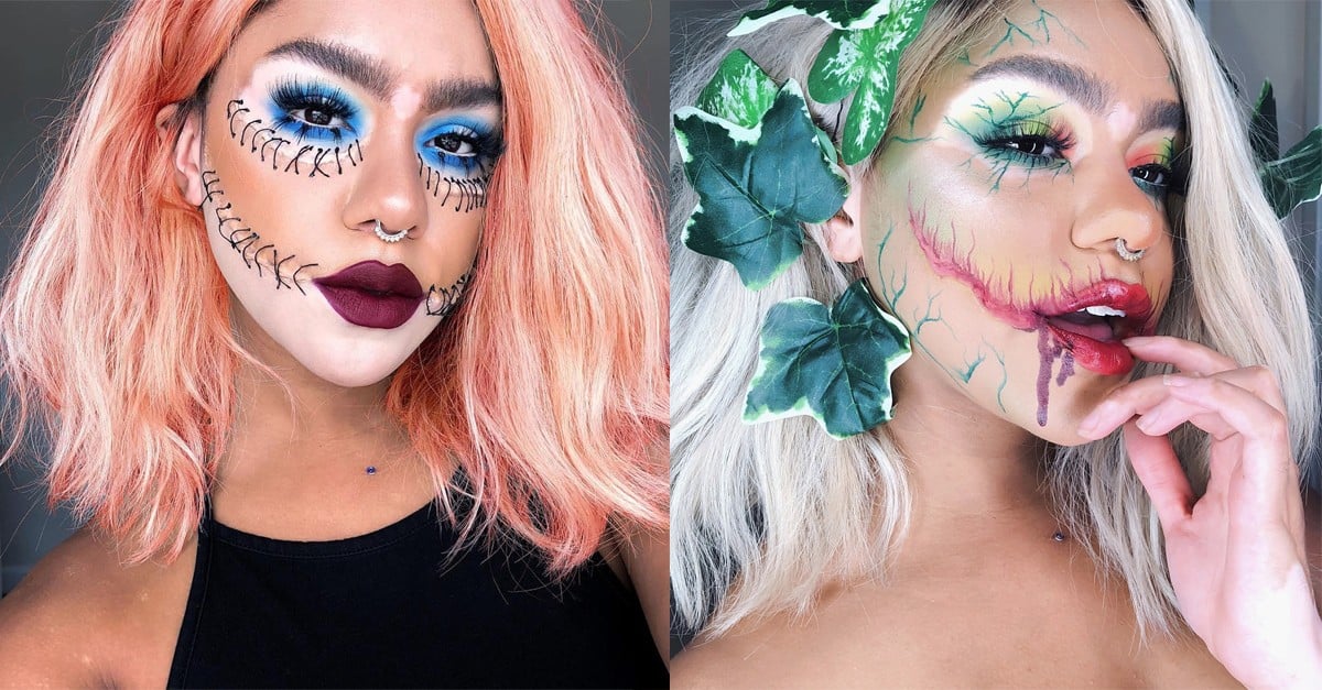 This Makeup Artist Turned Her Vitiligo Into the Perfect Halloween Doll  Makeup