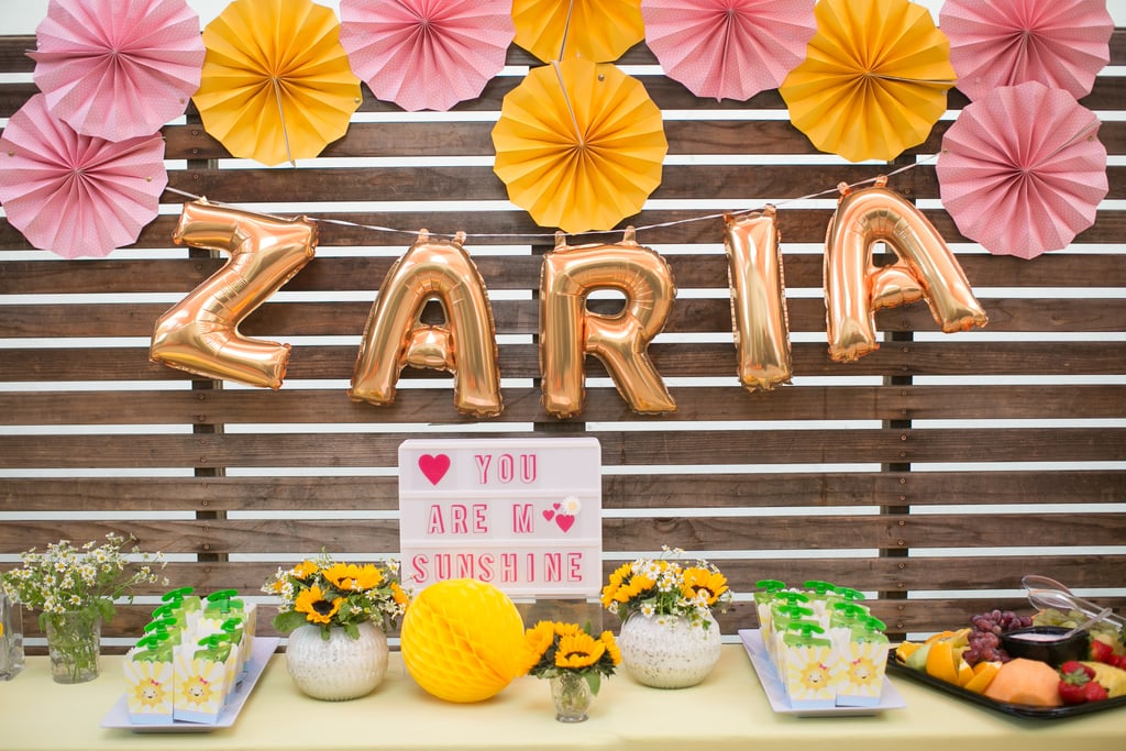 "You Are My Sunshine" Kid's Birthday Party