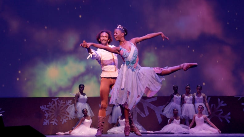 April Watson in Dance Dreams: Hot Chocolate Nutcracker. c. Courtesy of Netflix © 2020