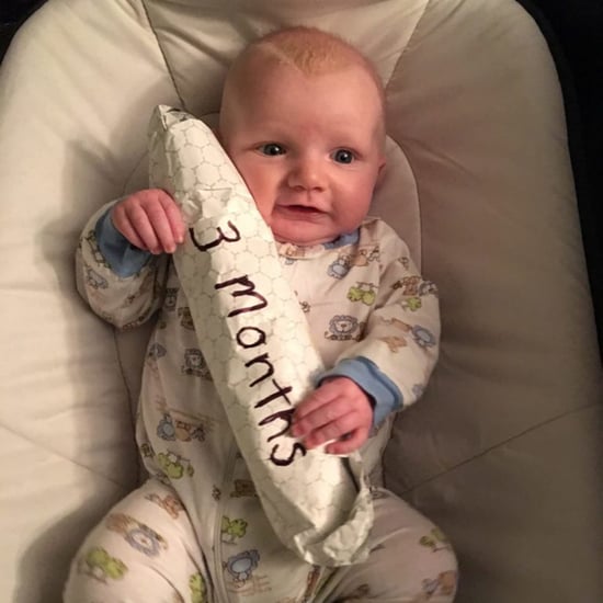 Dad Uses Cheesesteaks to Mark Baby's Monthly Growth