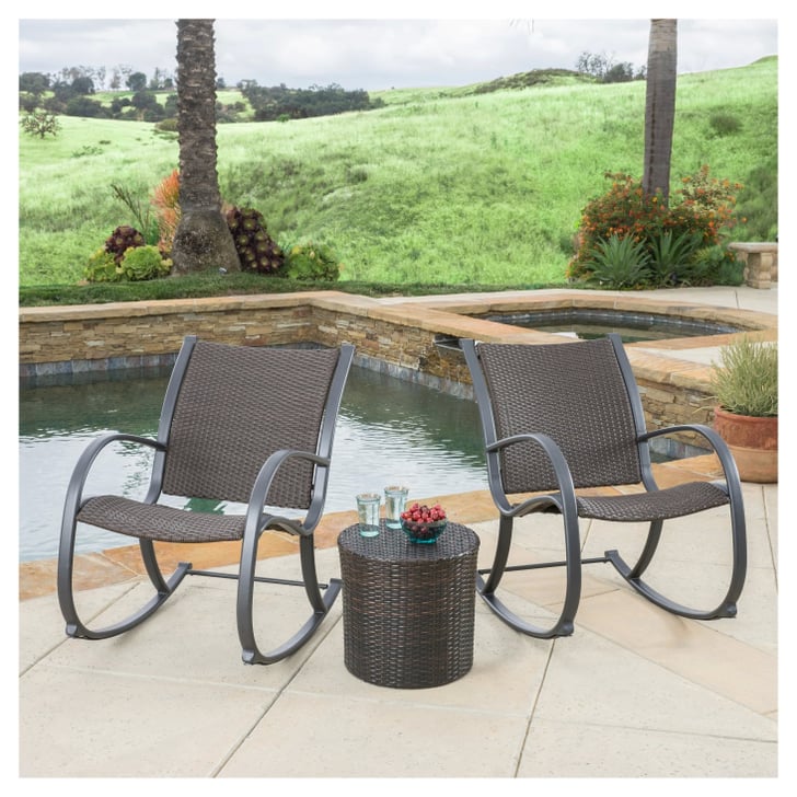 Gracie's Rocking Chair Set Best Target Outdoor Furniture For Small
