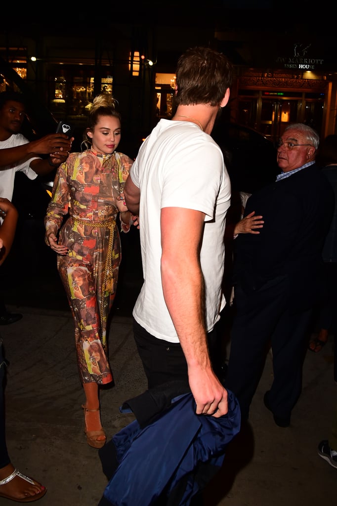 Miley Cyrus and Liam Hemsworth at Screening in NYC 2016