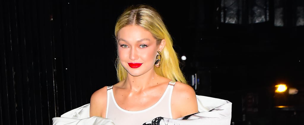 Gigi Hadid Wears an Alexander McQueen Eyeball Minidress