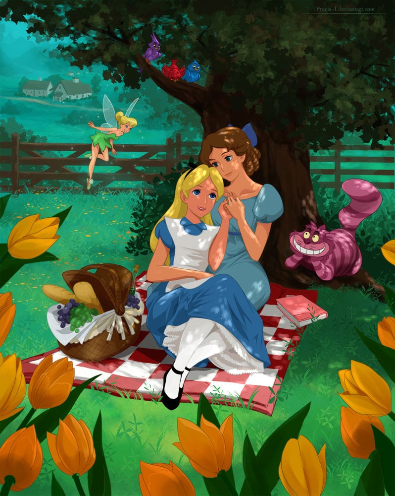 Alice And Wendy Gay Disney Characters Popsugar Love And Sex Photo 5 6962