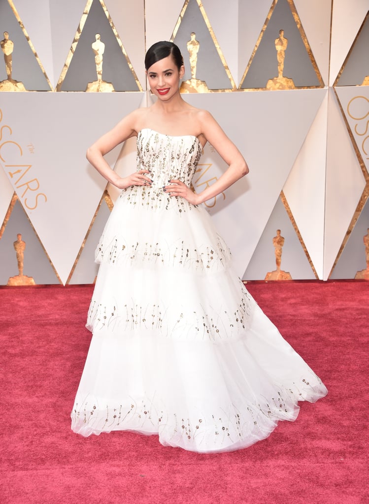 Sofia Carson at the 2017 Oscars