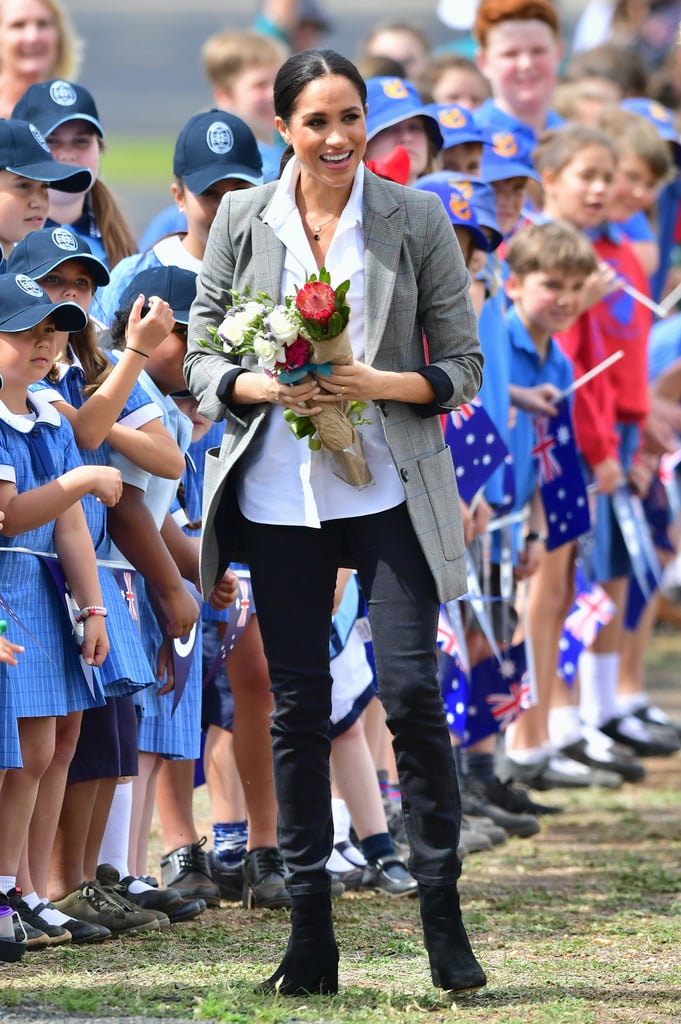 Meghan Markle Wears Serena Williams Collection Jacket 2018
