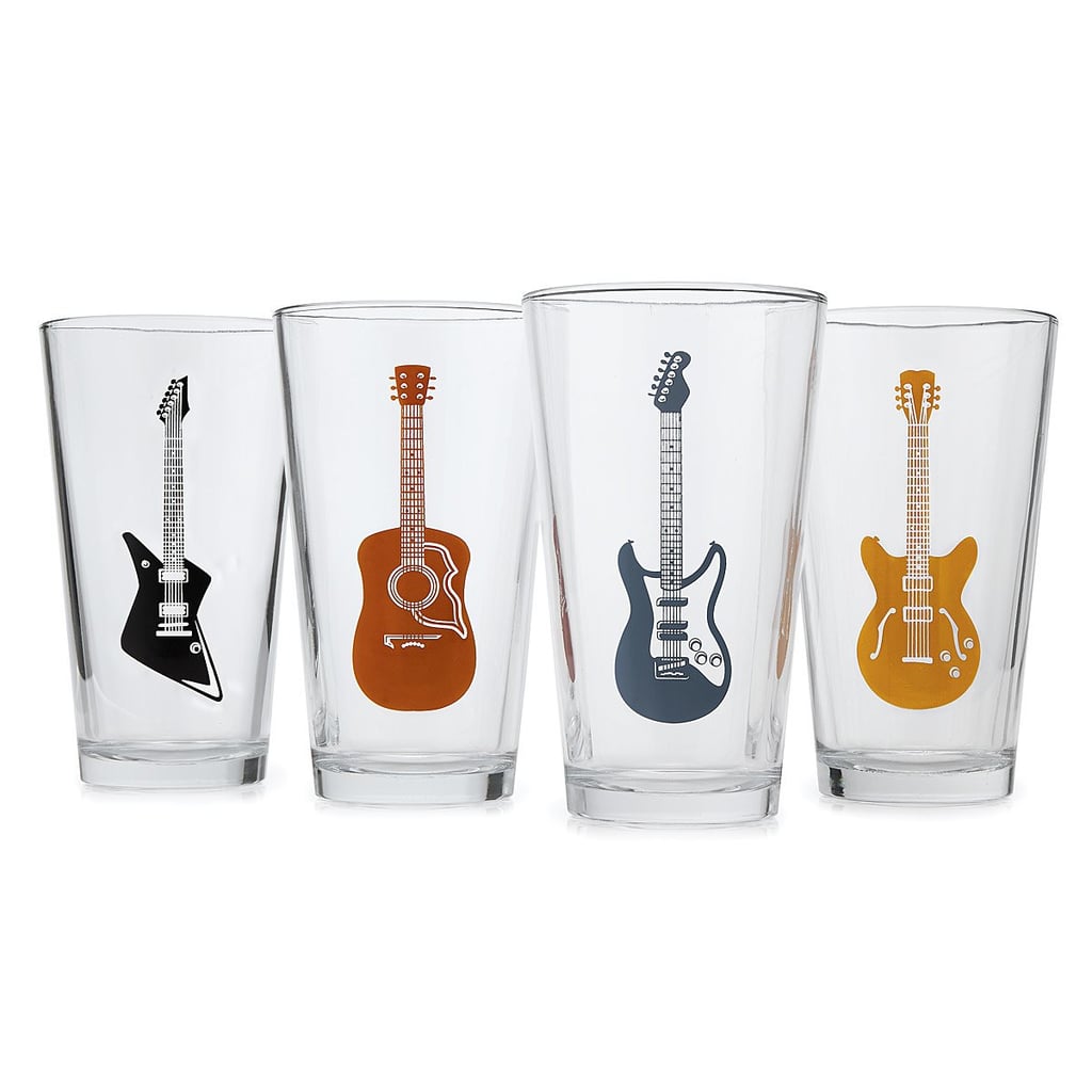 Guitar Glasses — Set of 4