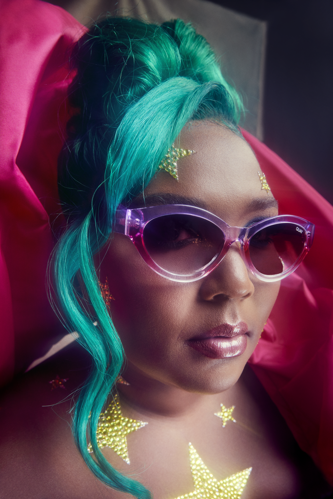 Shop Lizzo x Quay's  Face Mask and Sunglasses Collection
