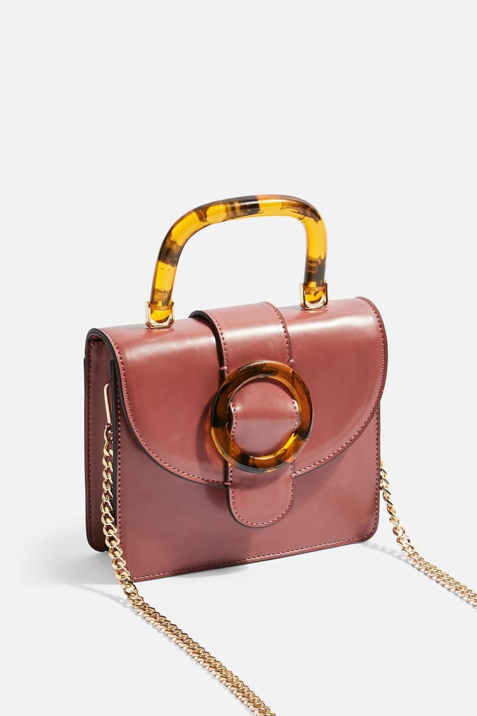 Topshop Cannes Buckle Cross Body Bag