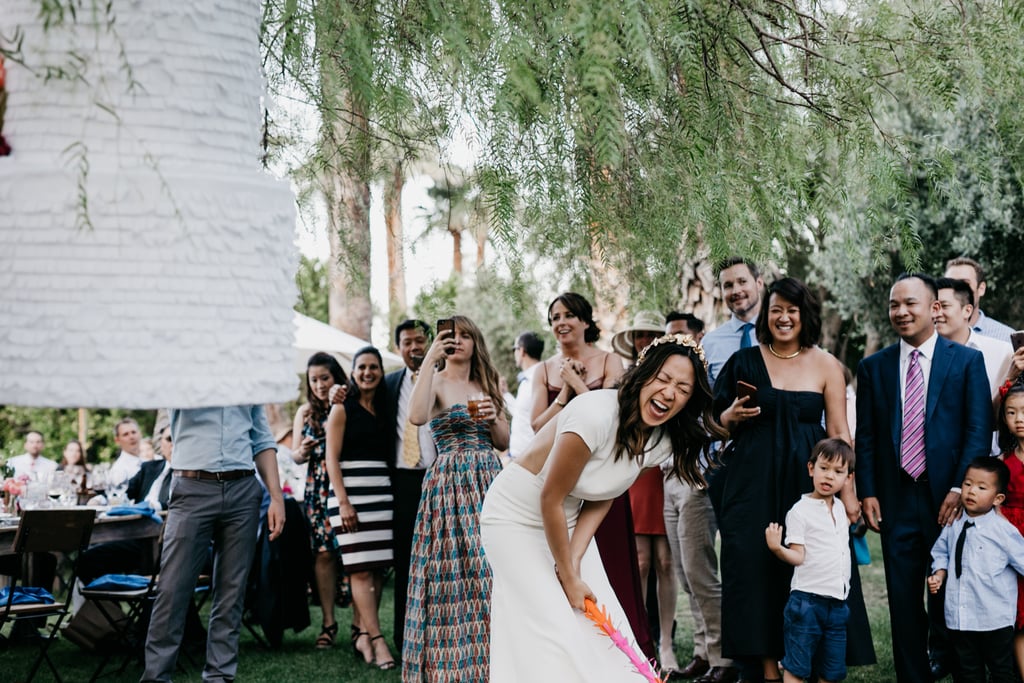 Piñata Wedding Cake Smash
