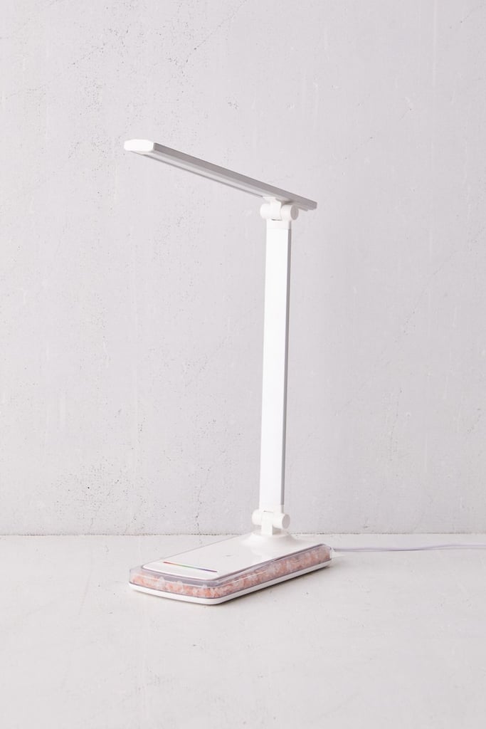 A Multifunctional Lamp: Lomi Himalayan Salt Wireless Charging Hub and Desk Lamp