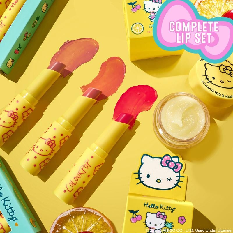 ColourPop x Hello Kitty Pineapple Crush Lip Set