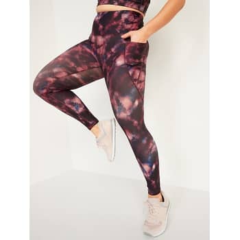 Out of Pocket Midi Legging Dk Night - Alexandrite Active & Golf Wear