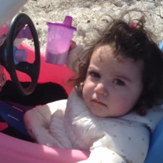 Dad Catches Toddler Drinking and Driving