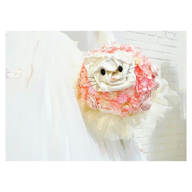 Hello Kitty Wedding Bouquet