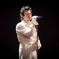 Harry Styles Rocks a Ruffled Blouse, Flares, and Ballet Flats on His New Album Cover
