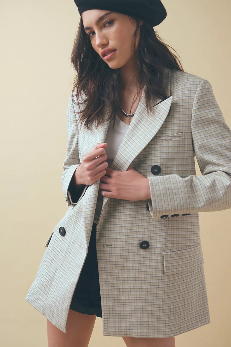 Light-Academia Outfits: Free People Ashby Plaid Blazer