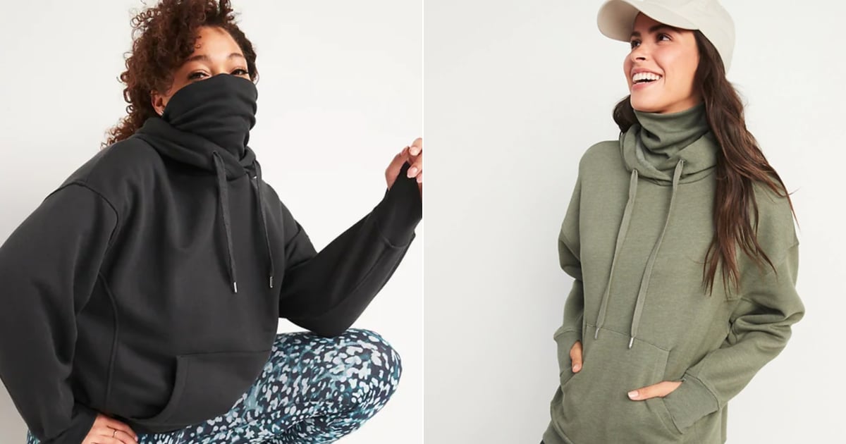 Old Navy Has Genius Sweatshirts With Built-In Face Coverings!