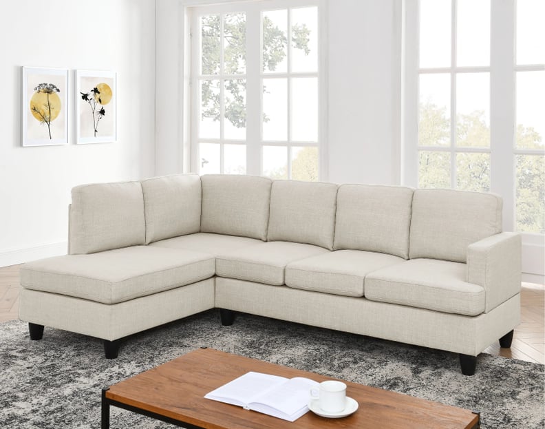 For Game Nights: Hiller Wide Left Hand Facing Sofa & Chaise